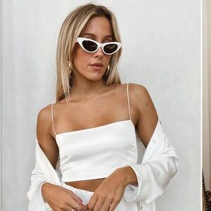 Show me your mumu Tucker Top Size XS